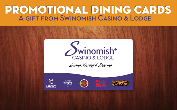 Promotional Dining Cards