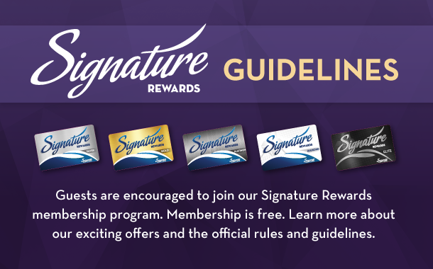 Signature Rewards Guidelines