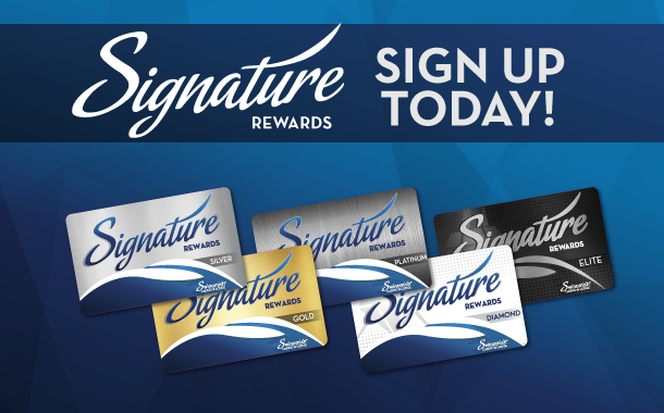 New Signature Rewards Members