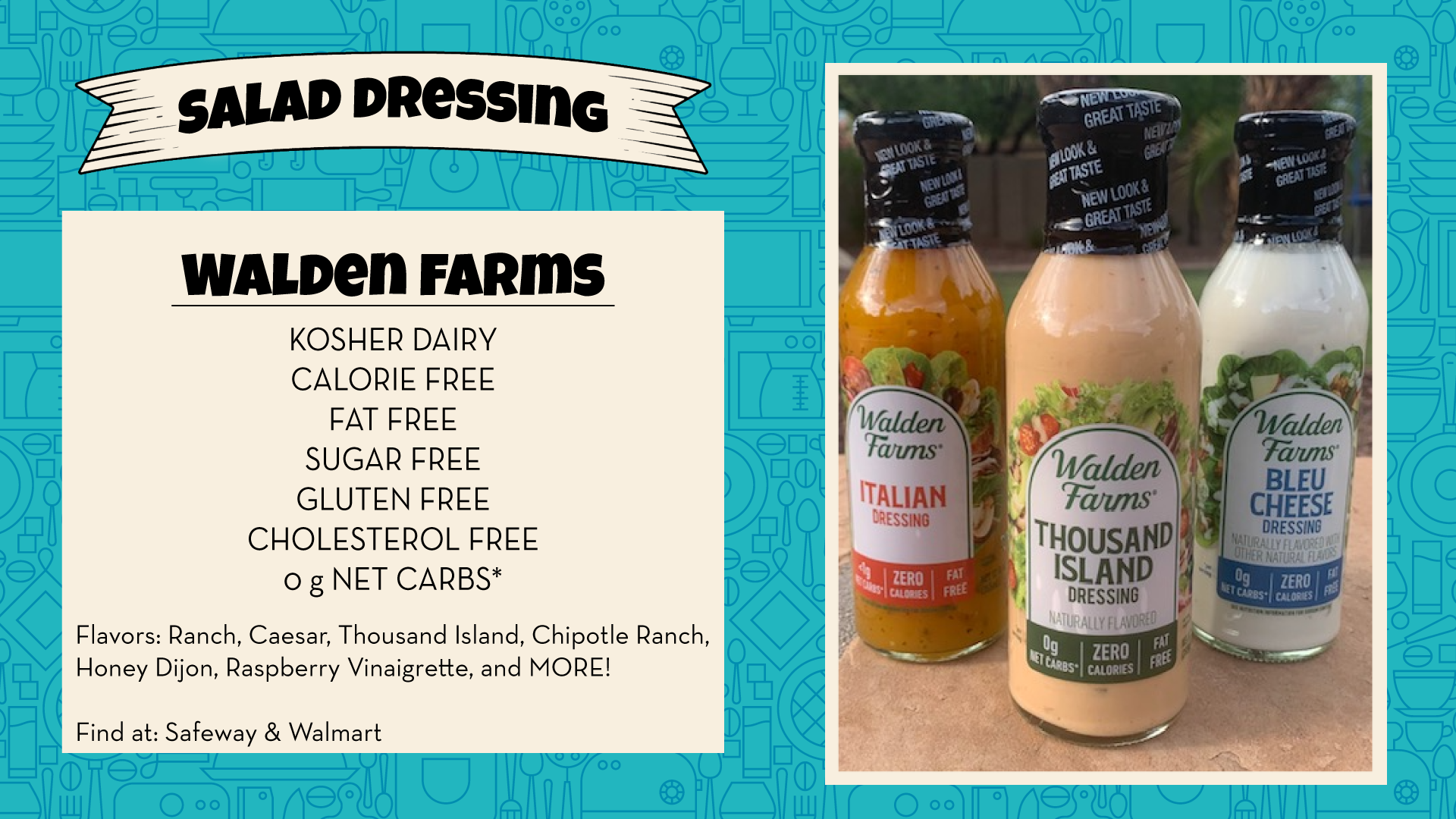 Walden Farms Dressings