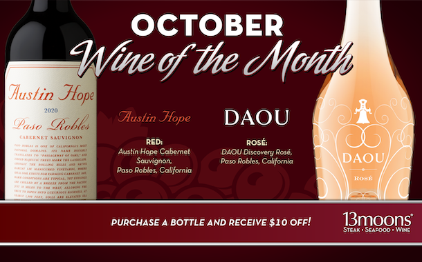 October Wine of the Month