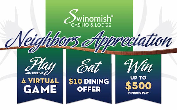 Neighbors Appreciation: $10 Dining, virtual game