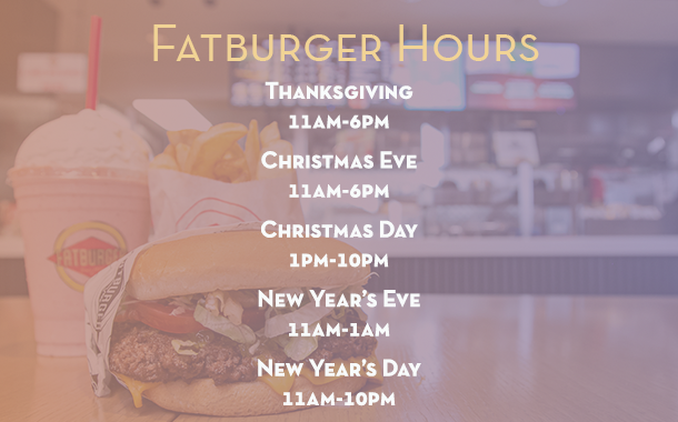 Fatburger Hours