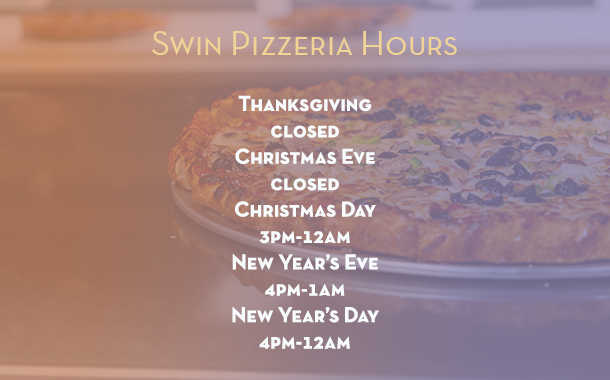 Pizzeria Hours